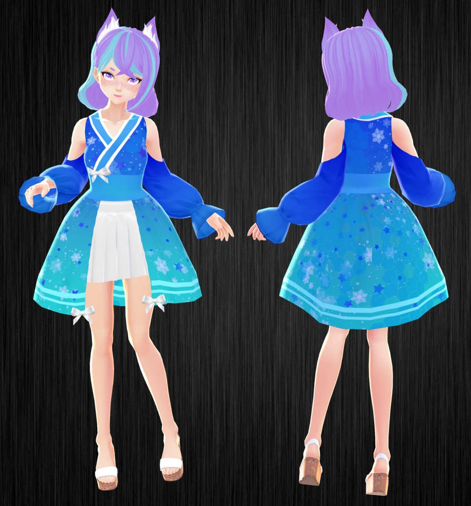 Kimono Inspired Frozen Set