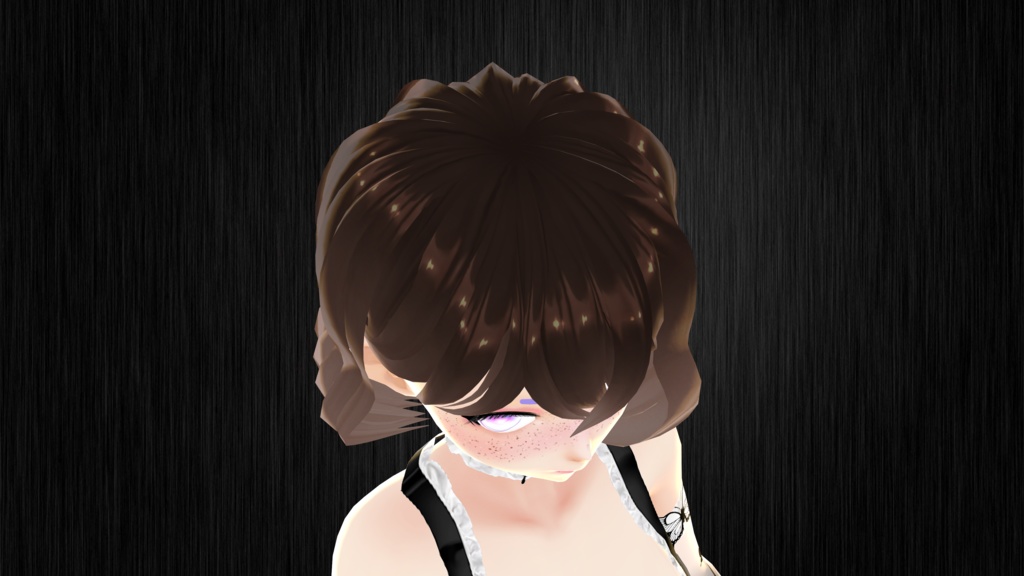 VRoid Studio Hair Preset 01 - Cute short hair