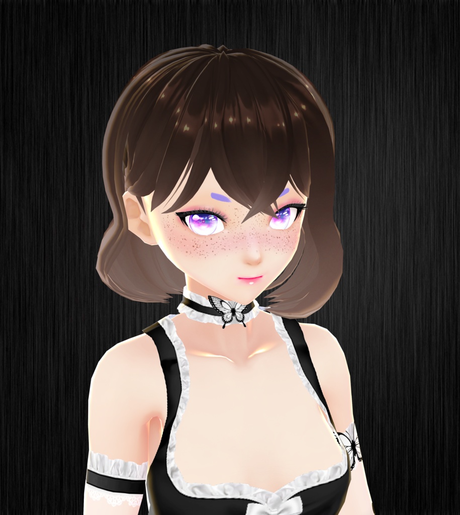 VRoid Studio Hair Preset 01 - Cute short hair