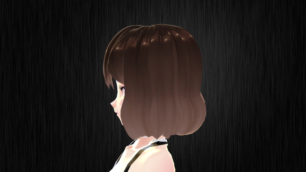VRoid Studio Hair Preset 01 - Cute short hair