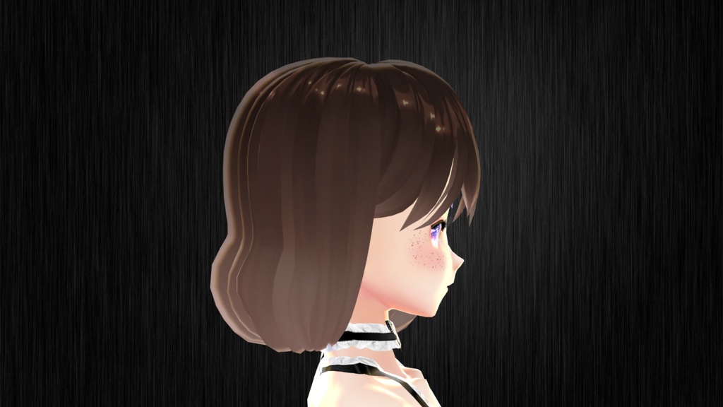 VRoid Studio Hair Preset 01 - Cute short hair