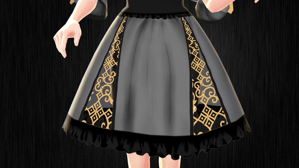 Black - Gold Dress 3.0