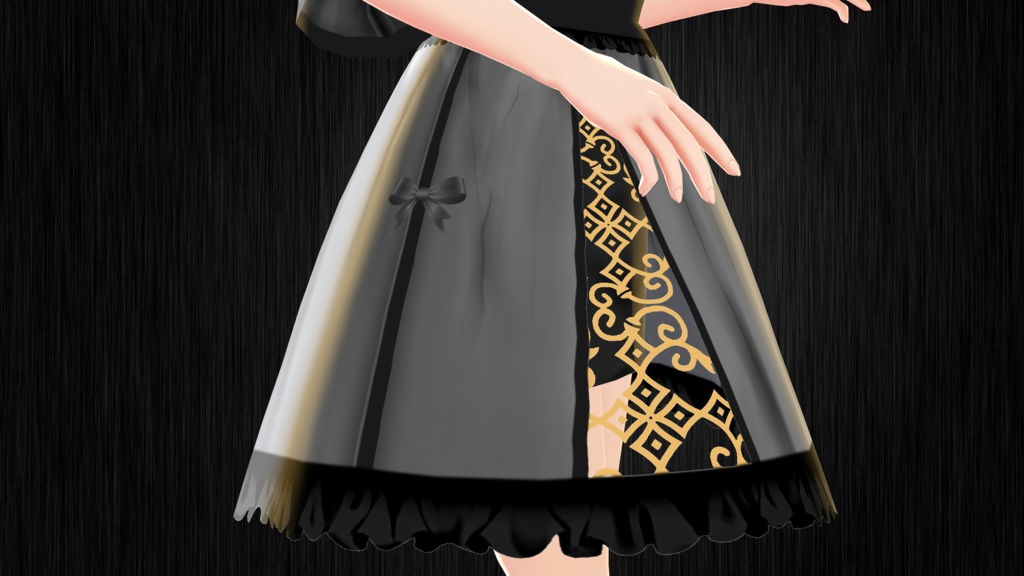 Black - Gold Dress 3.0