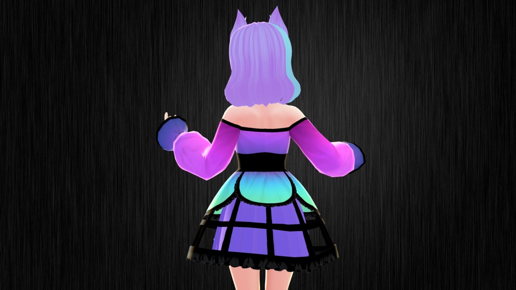 Kimono Inspired Maid Dress