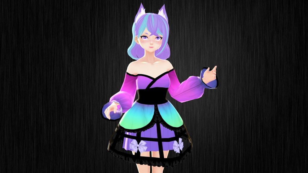 Kimono Inspired Maid Dress