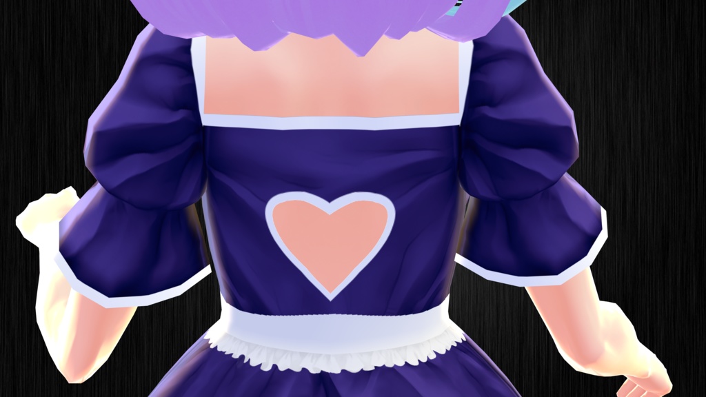 Purple Maid Dress