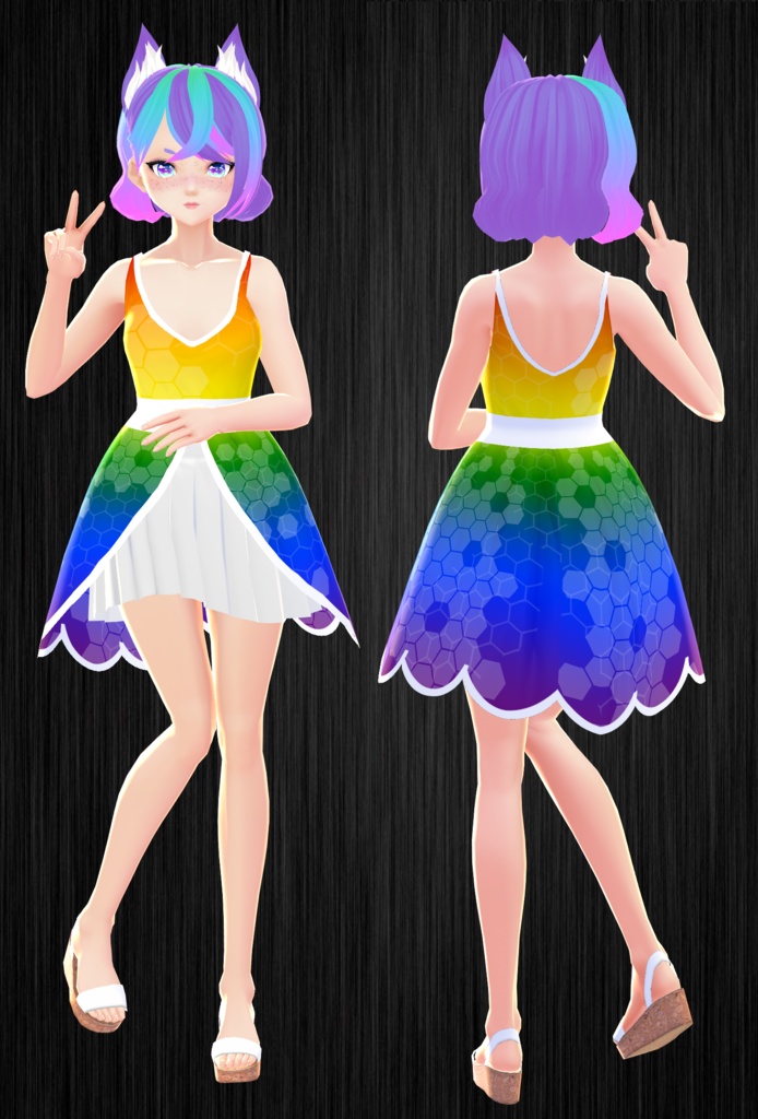Pride Month Flag Dresses