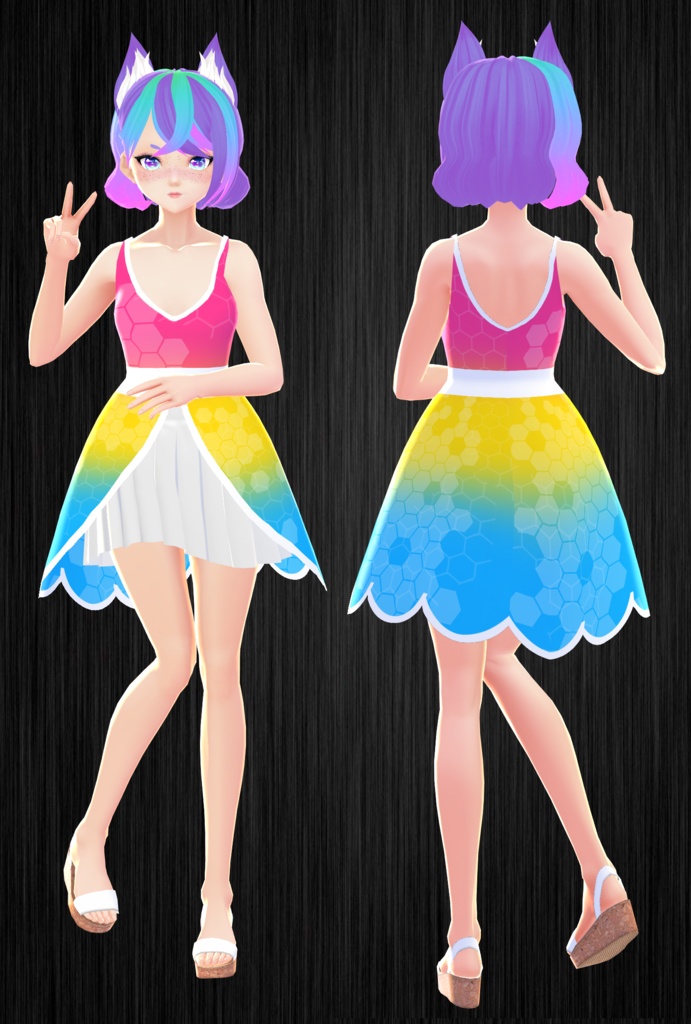 Pride Month Flag Dresses