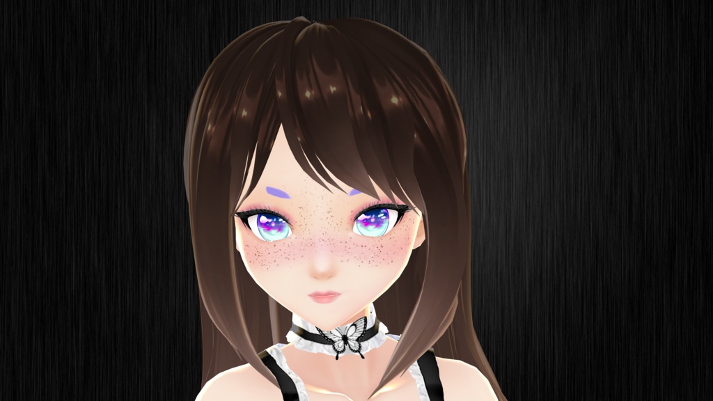 VRoid Studio Hair Preset 05 - Long Hair