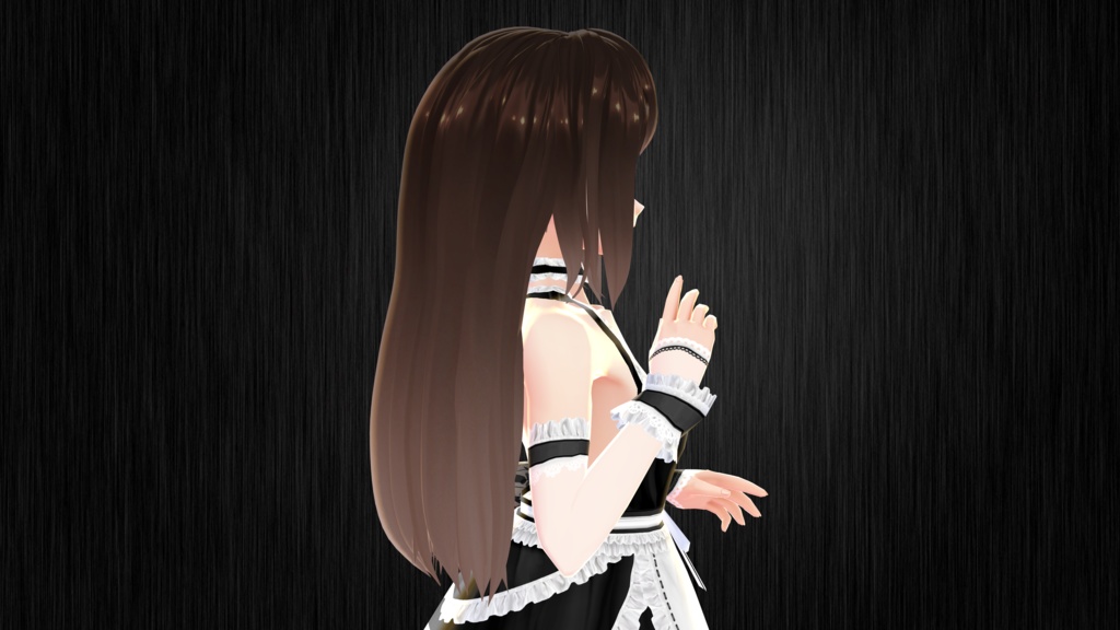 VRoid Studio Hair Preset 05 - Long Hair