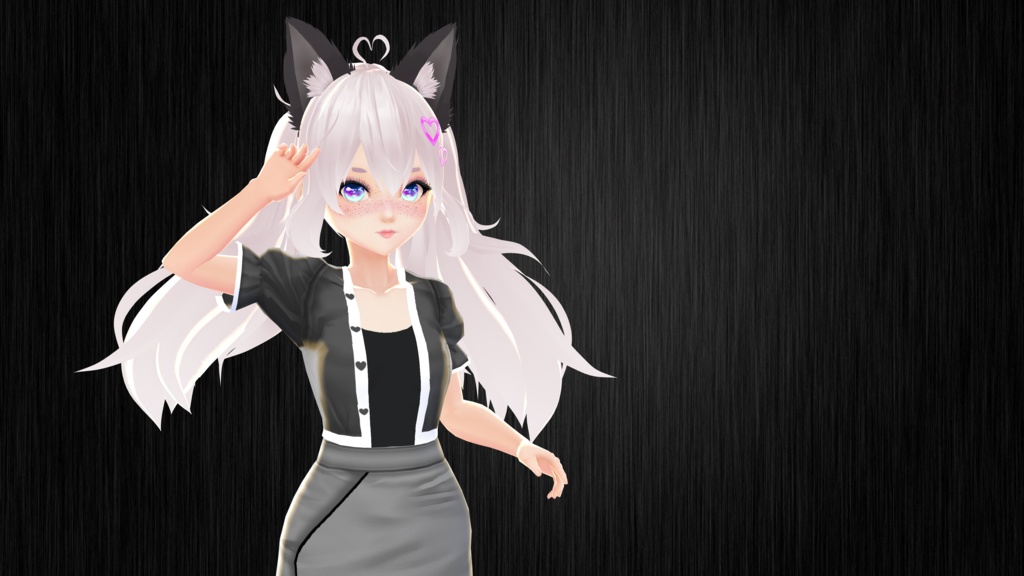 Cute Grey & Black Set