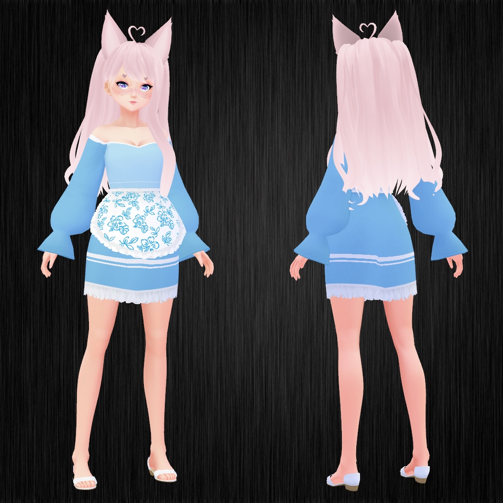 Blue Flower Set