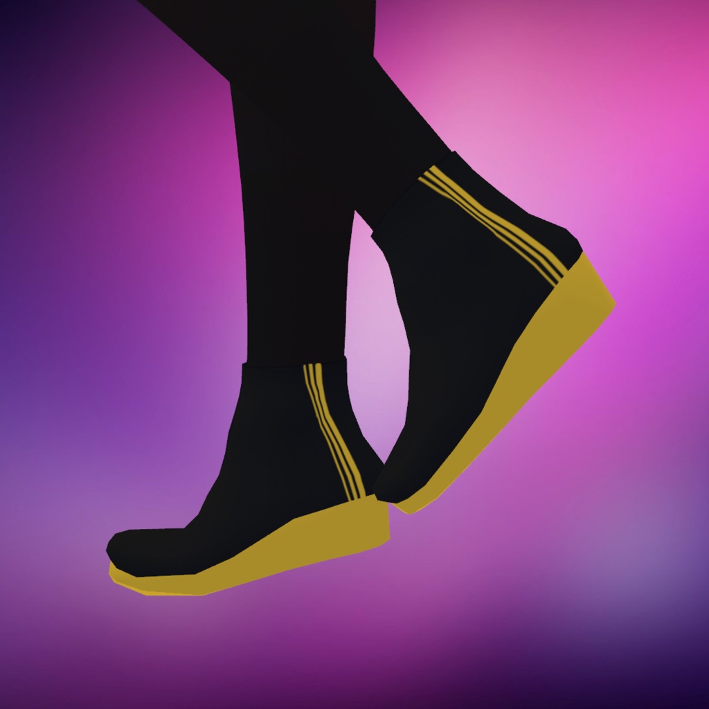 Pretty Black and Gold Full Set