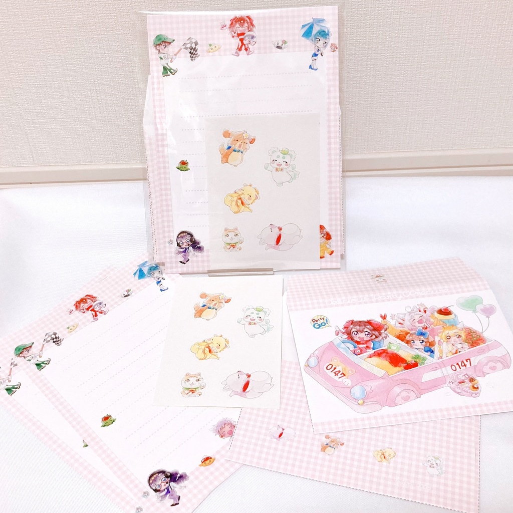 デパプリ レターセット