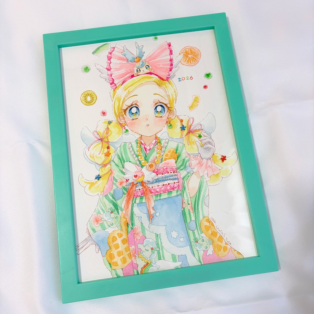 A4イラスト原画