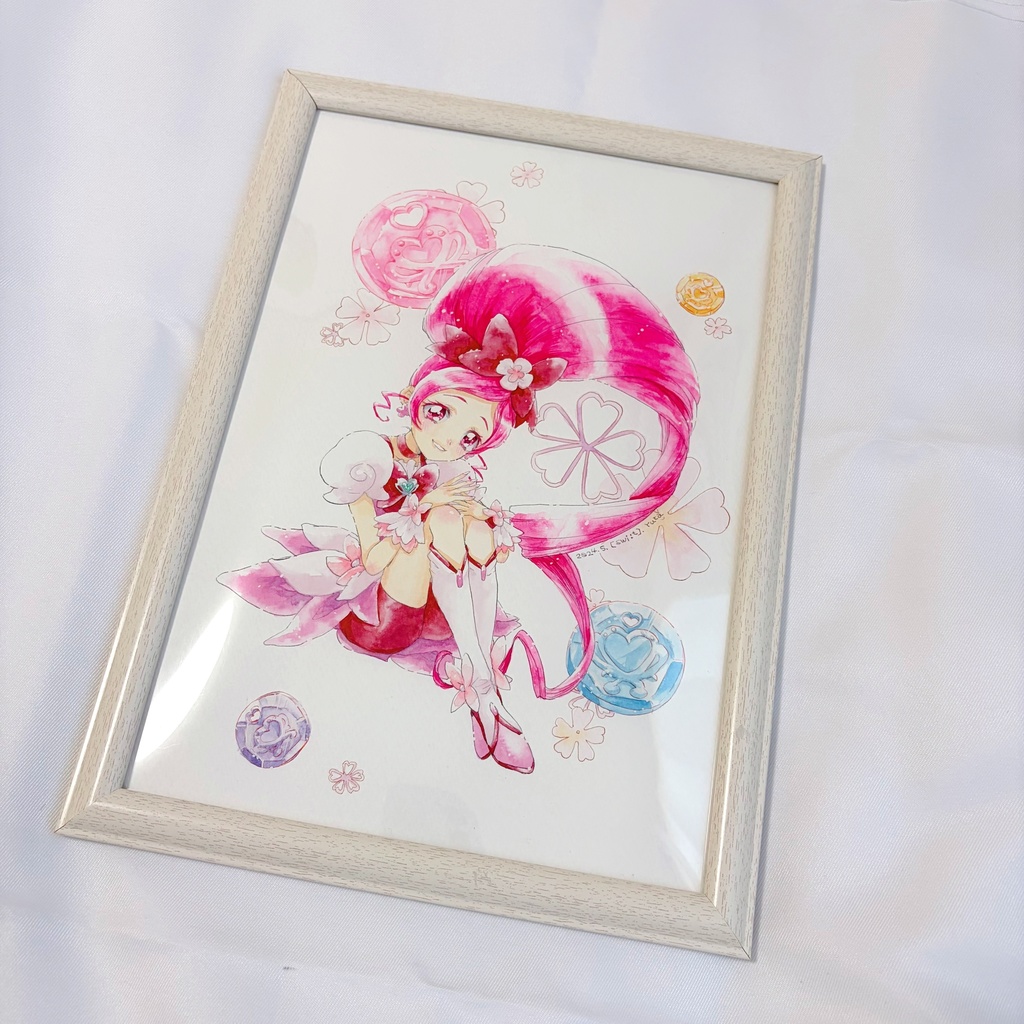 A4イラスト原画