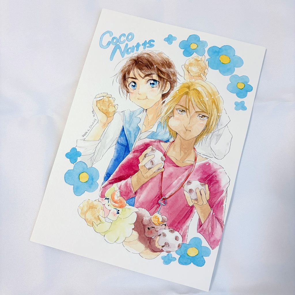 A4イラスト原画