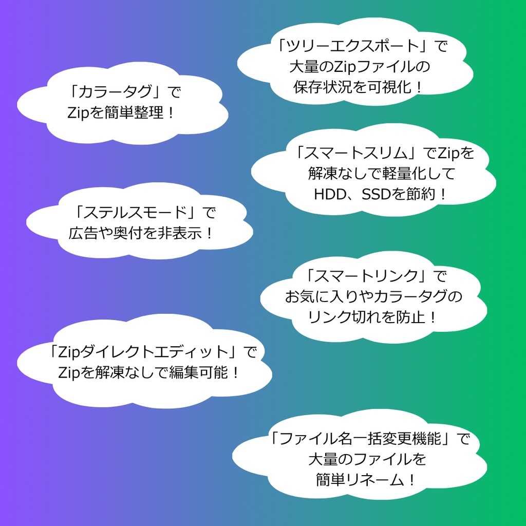 【解凍不要】ZIP画像ビューア&爆速整理ツール『ZipCollection Master』〜パスクリーナー・見開き修正・カラータグ搭載〜