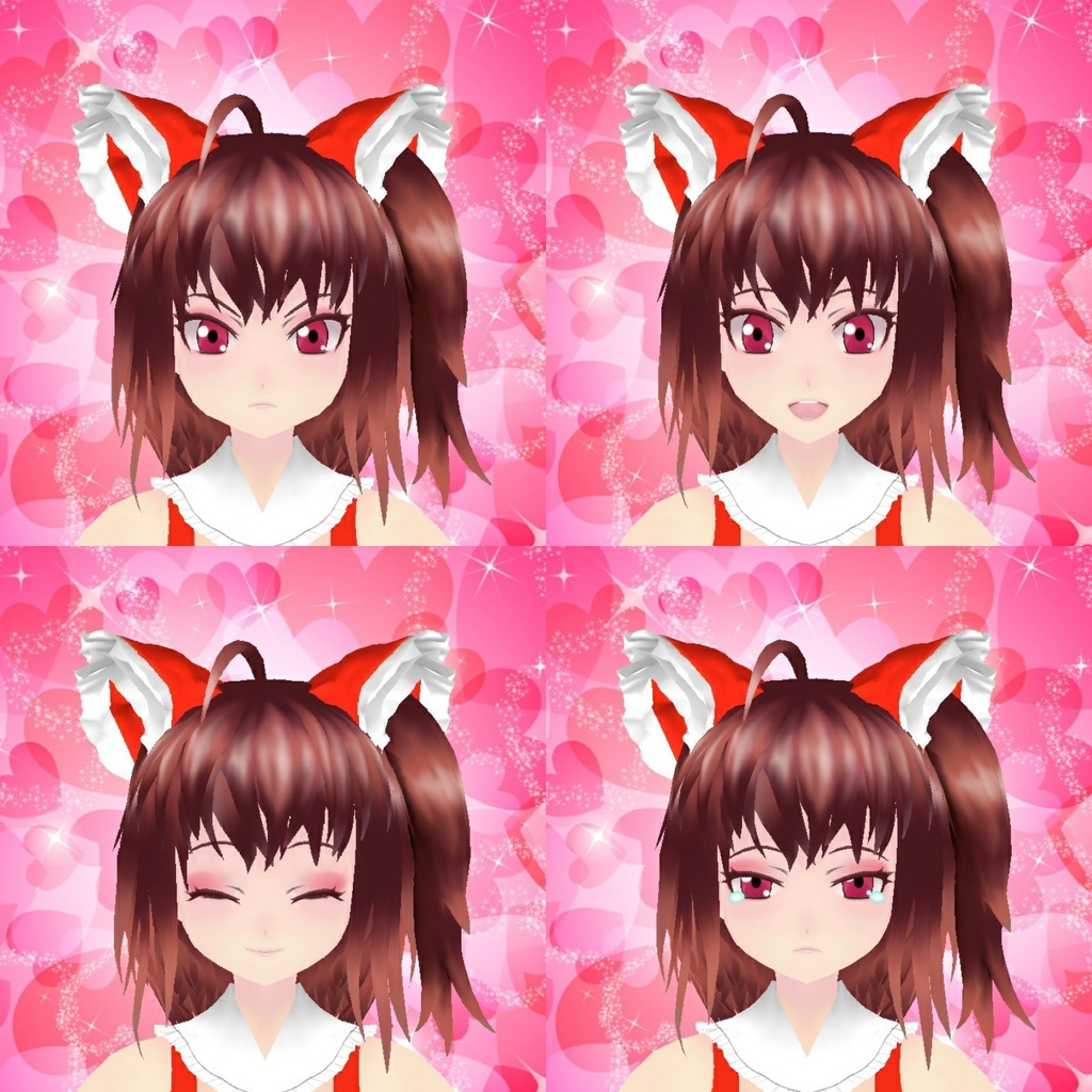 VRChat モデル「みこむすめ」