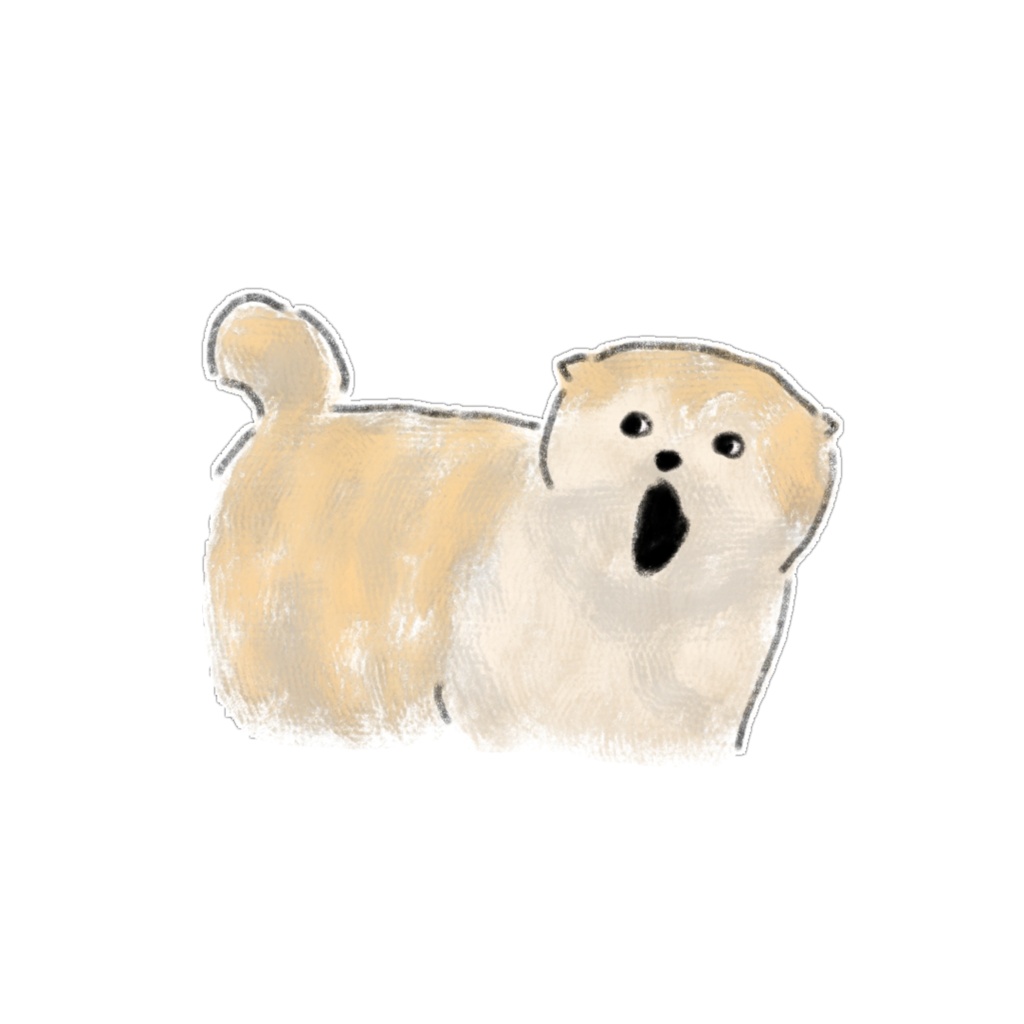 【PNG素材】シュールで可愛い柴犬のイラスト15種セット【デジタルステッカー/Web用】