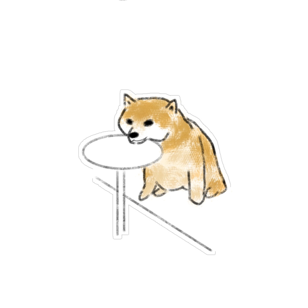 【PNG素材】シュールで可愛い柴犬のイラスト15種セット【デジタルステッカー/Web用】