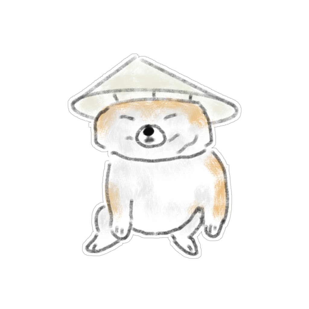 【PNG素材】シュールで可愛い柴犬のイラスト15種セット【デジタルステッカー/Web用】