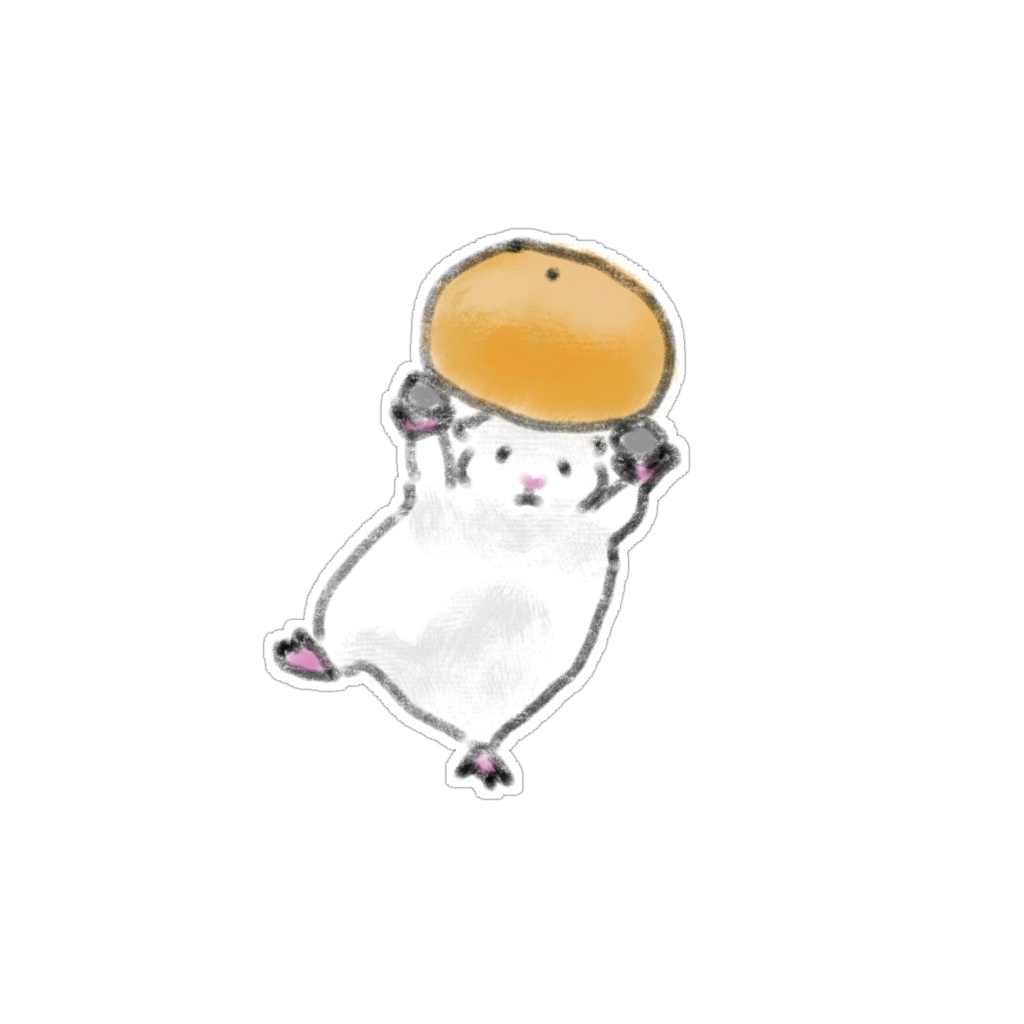 【PNG素材】小動物&ハムスターのイラスト13種セット【デジタルステッカー/Web用】
