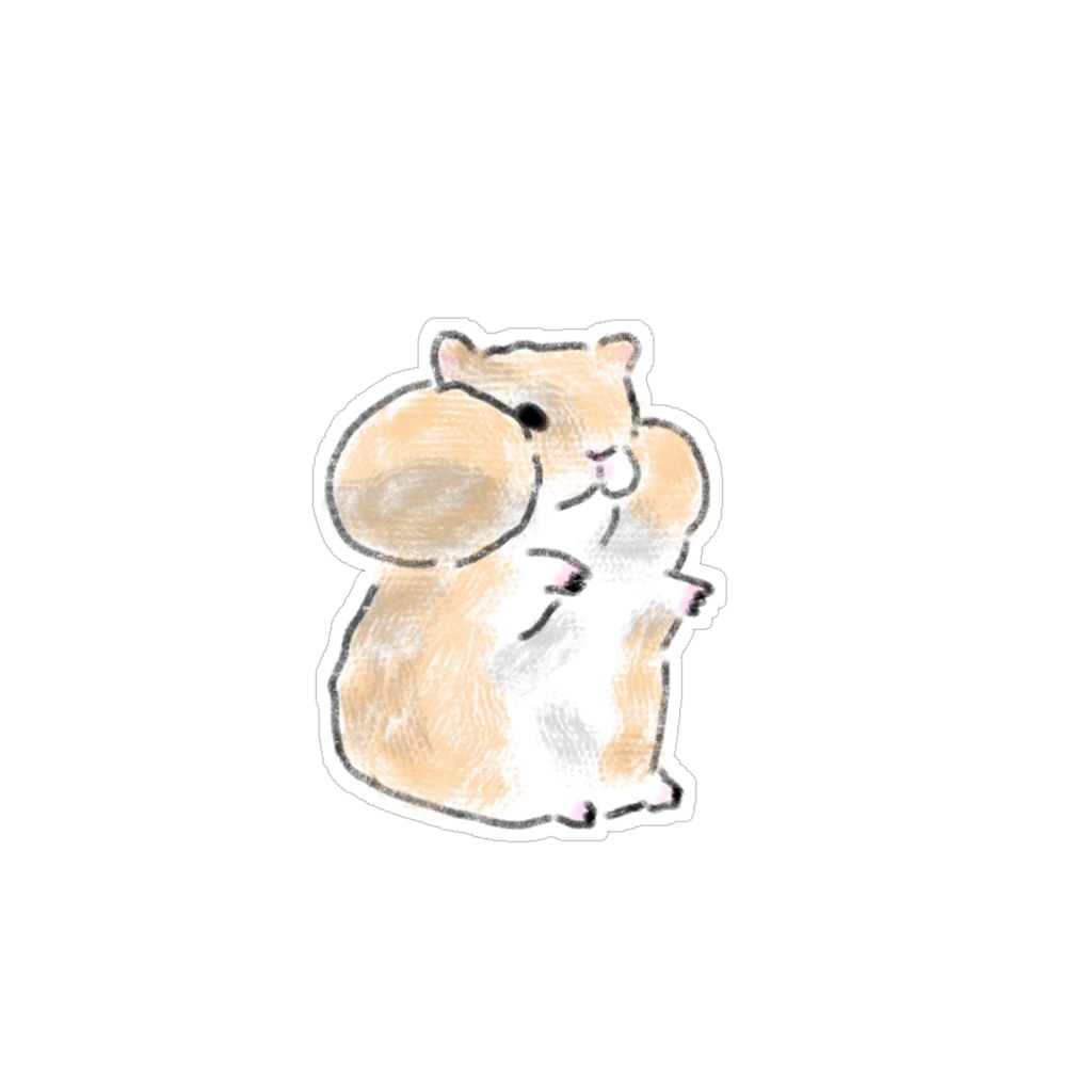 【PNG素材】小動物&ハムスターのイラスト13種セット【デジタルステッカー/Web用】