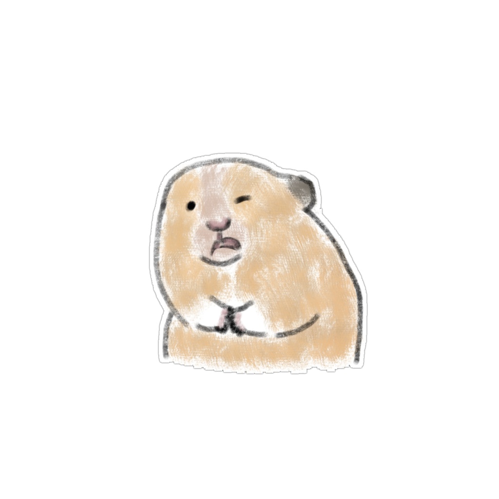 【PNG素材】小動物&ハムスターのイラスト13種セット【デジタルステッカー/Web用】