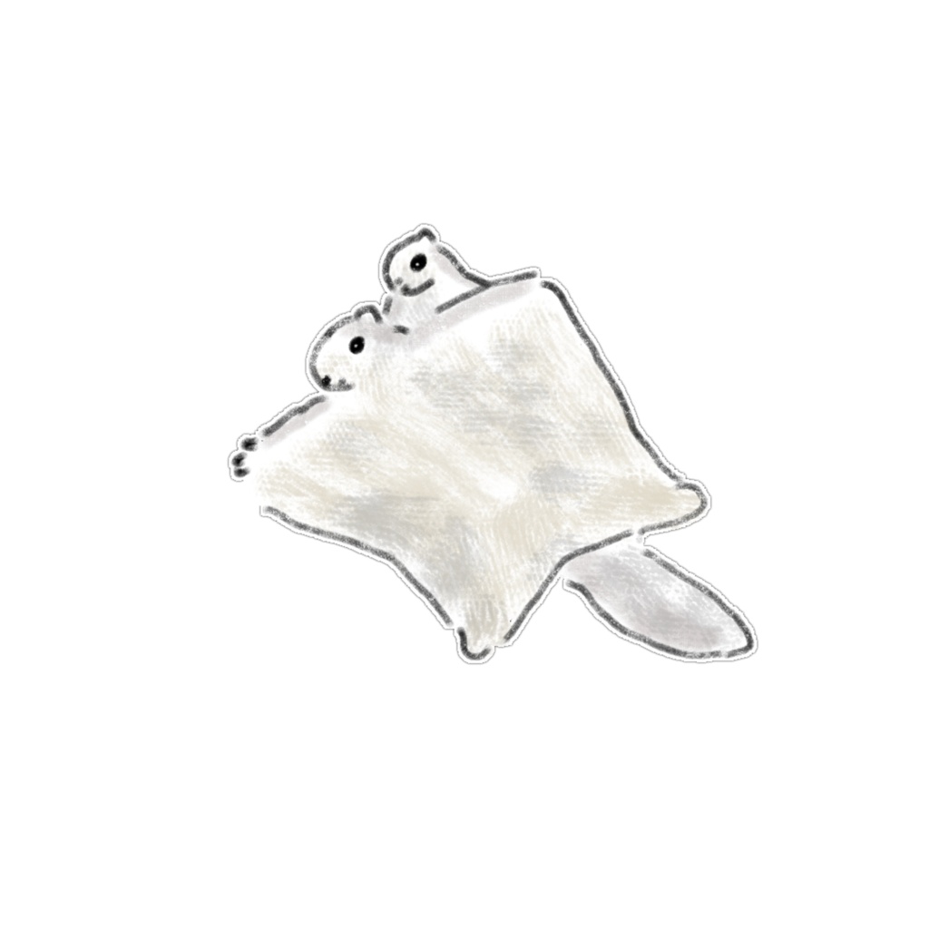 【PNG素材】小動物&ハムスターのイラスト13種セット【デジタルステッカー/Web用】