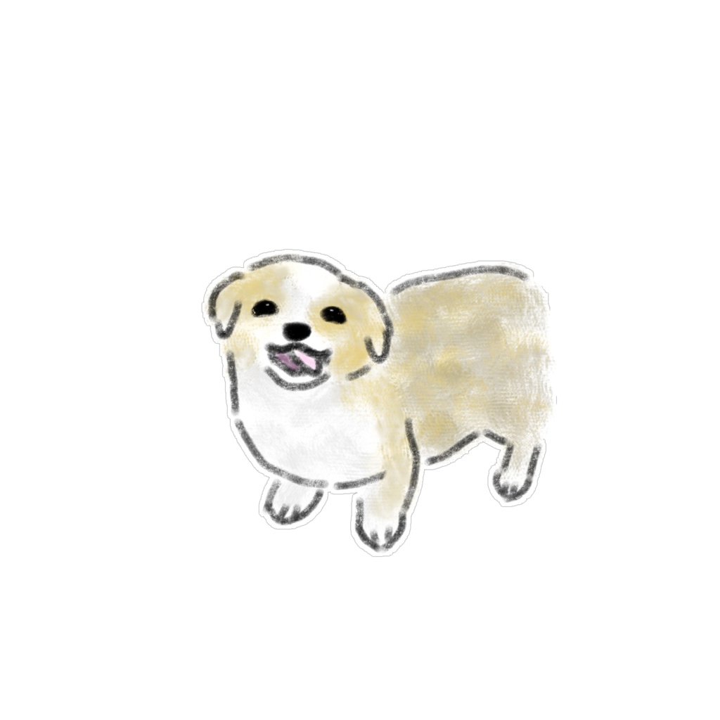 【PNG素材】いろんな可愛い子犬のイラスト15種セット【デジタルステッカー/Web用】