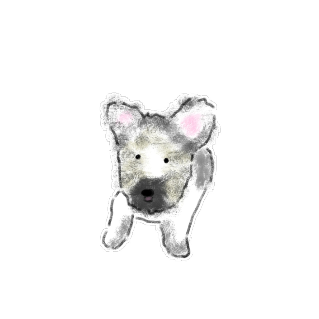 【PNG素材】いろんな可愛い子犬のイラスト15種セット【デジタルステッカー/Web用】