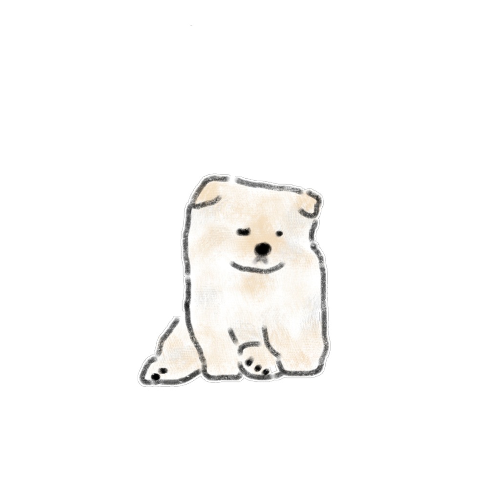 【商用利用可】おちゃめ可愛い犬のイラスト素材15選(透明PNG) / ゆるかわワンちゃん デジタルステッカー
