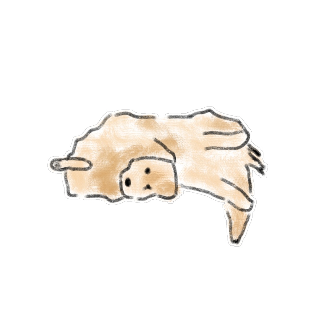 【商用利用可】おちゃめ可愛い犬のイラスト素材15選(透明PNG) / ゆるかわワンちゃん デジタルステッカー