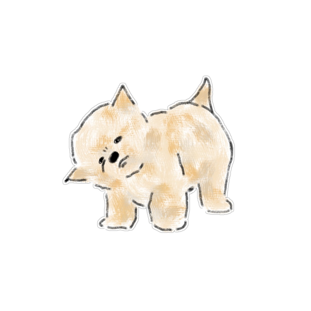 【商用利用可】おちゃめ可愛い犬のイラスト素材15選(透明PNG) / ゆるかわワンちゃん デジタルステッカー