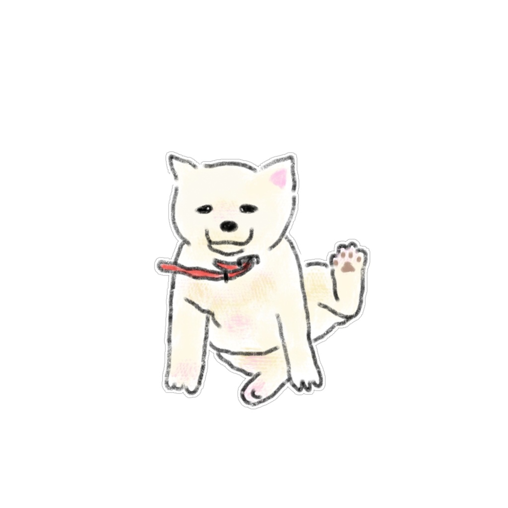 【商用利用可】おちゃめ可愛い犬のイラスト素材15選(透明PNG) / ゆるかわワンちゃん デジタルステッカー