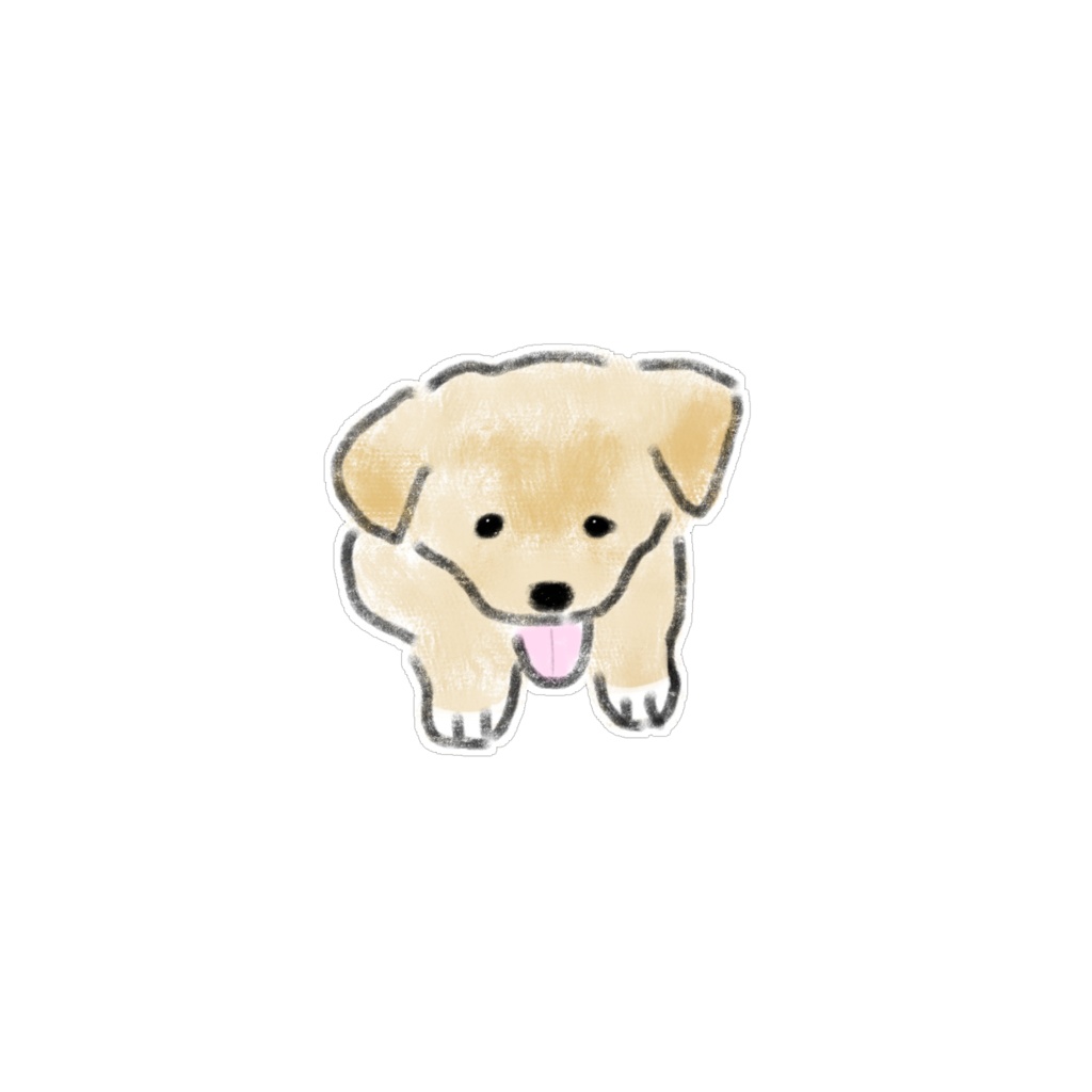 【商用利用可】おちゃめ可愛い犬のイラスト素材15選(透明PNG) / ゆるかわワンちゃん デジタルステッカー