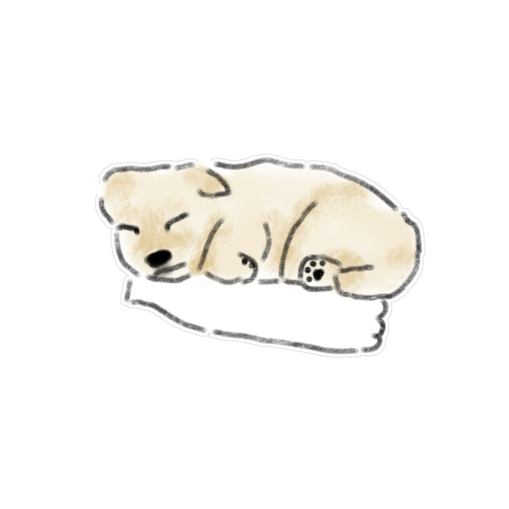 【商用利用可】おちゃめ可愛い犬のイラスト素材15選(透明PNG) / ゆるかわワンちゃん デジタルステッカー