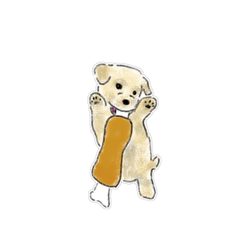 【商用利用可】いろんな犬種のイラスト素材15選(透明PNG) / ゆるかわワンちゃん デジタルステッカー