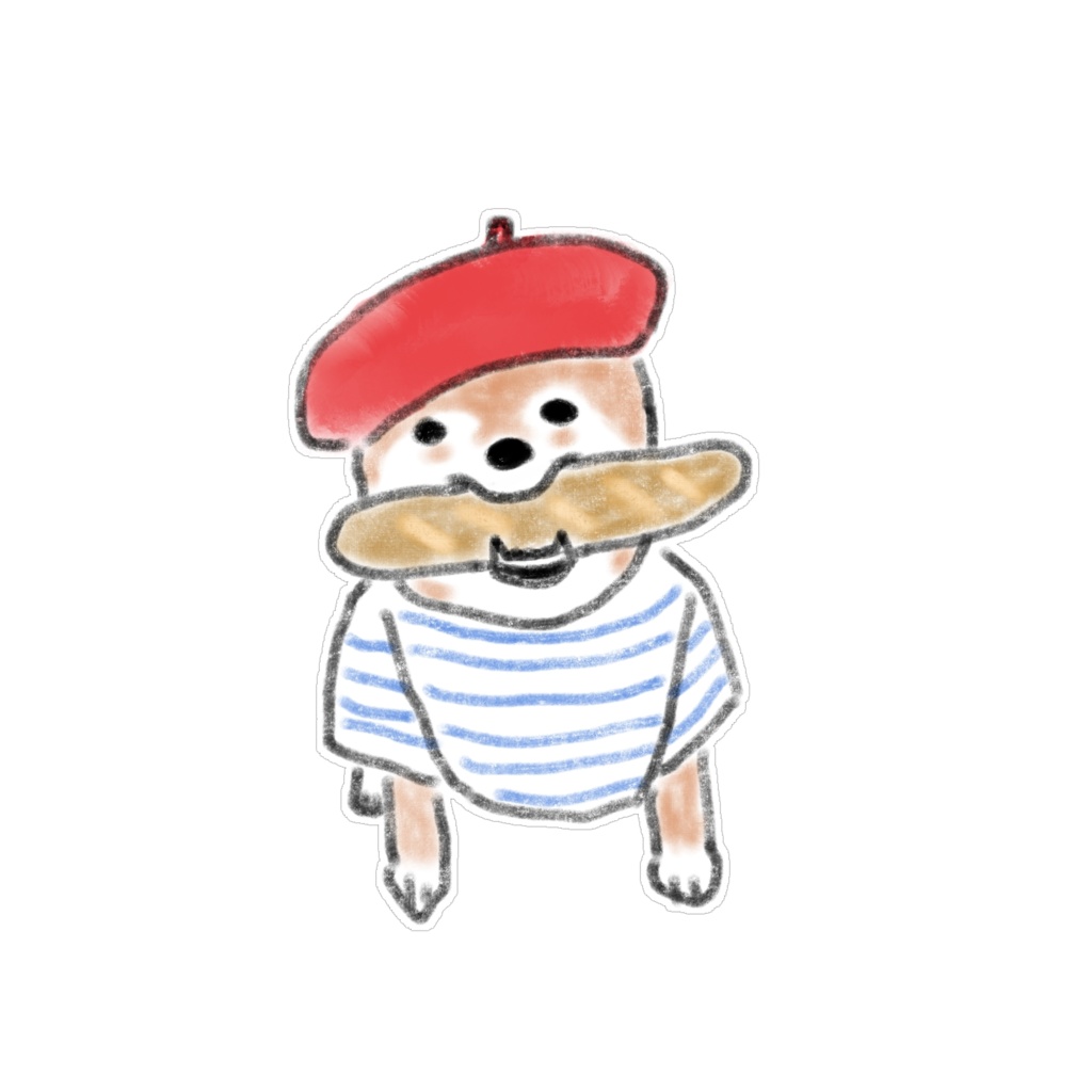 【商用利用可】変身&抱っこ犬のイラスト素材15選(透明PNG) / ゆるかわワンちゃん デジタルステッカー
