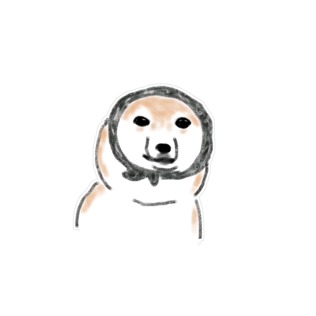 【商用利用可】変身&抱っこ犬のイラスト素材15選(透明PNG) / ゆるかわワンちゃん デジタルステッカー