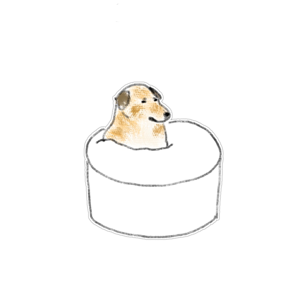 【商用利用可】変身&抱っこ犬のイラスト素材15選(透明PNG) / ゆるかわワンちゃん デジタルステッカー