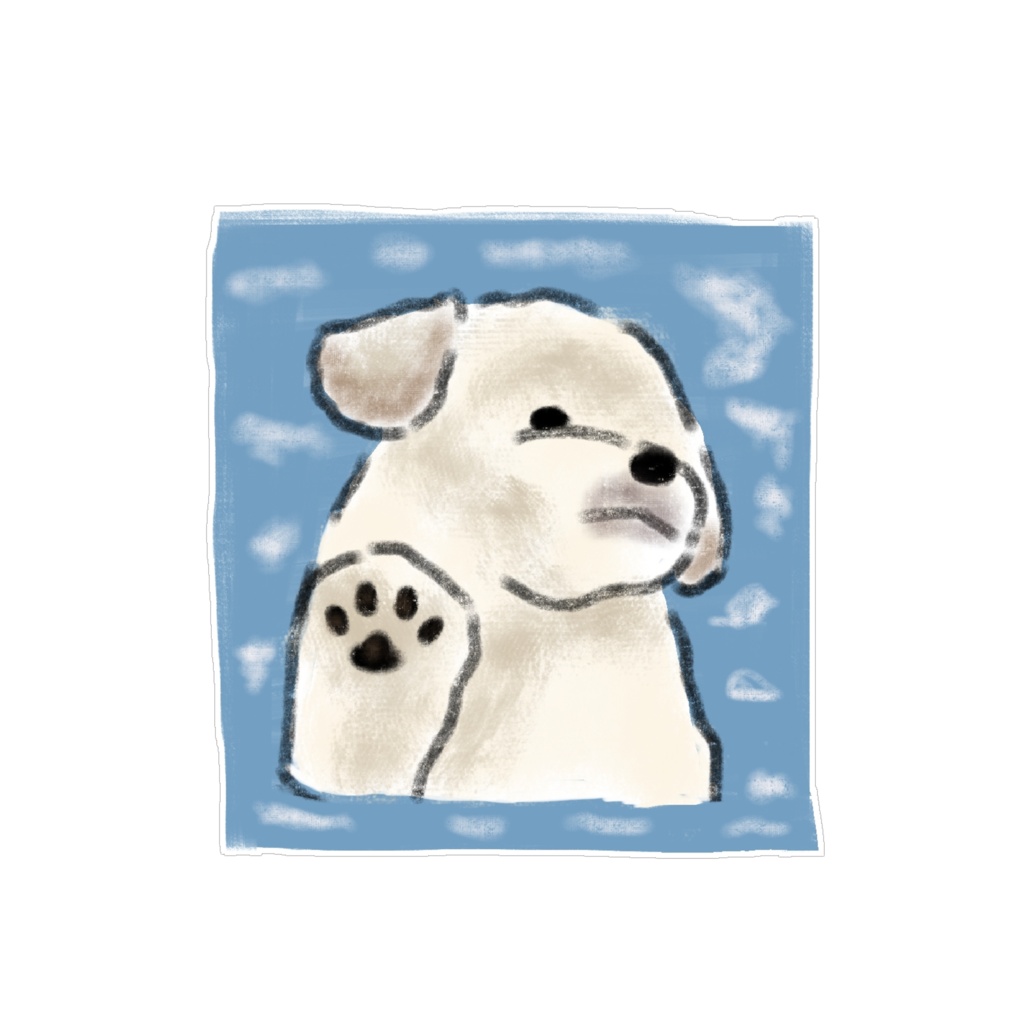 【商用利用可】変身&抱っこ犬のイラスト素材15選(透明PNG) / ゆるかわワンちゃん デジタルステッカー