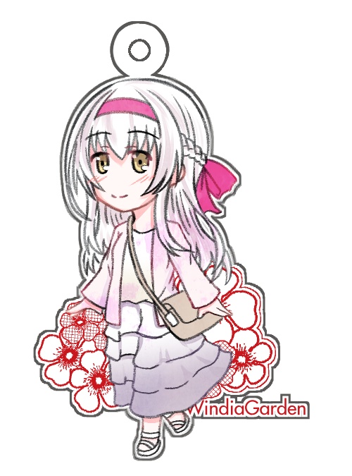 おでかけ翔鶴さんアクリルキーホルダー