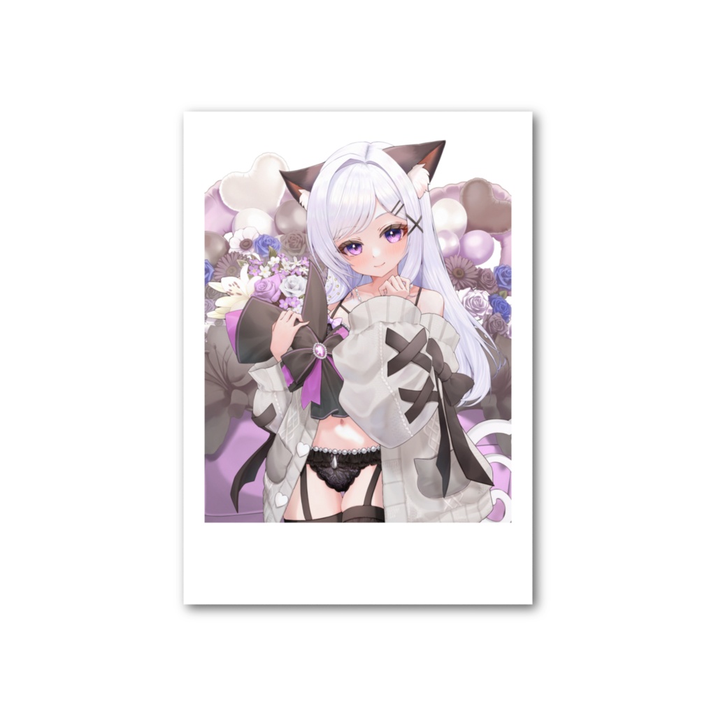 誕生日記念チェキ風カード
