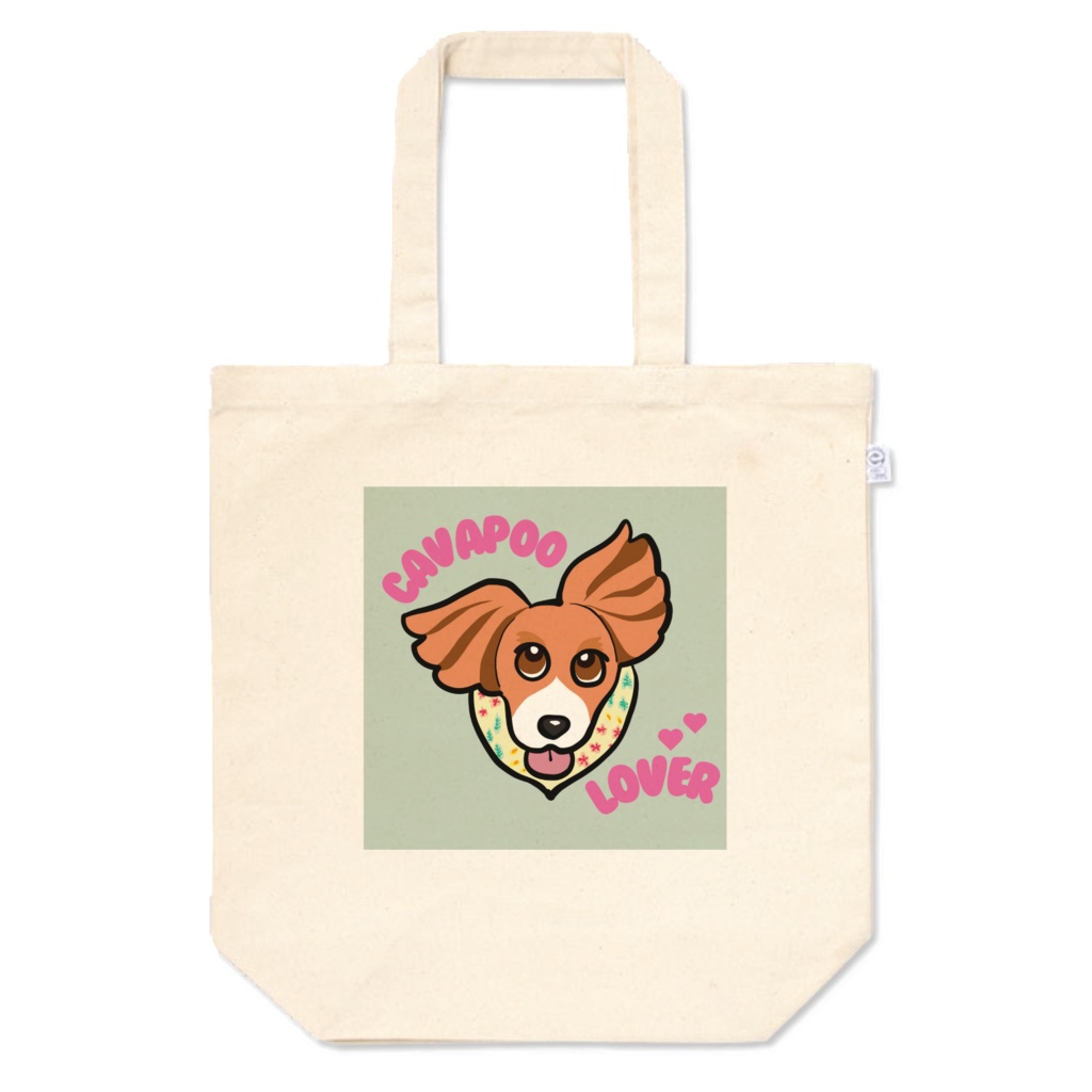 Cavapoo Lover Tote / キャバプーラバートート