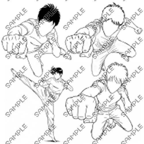 【トレスOK】アクションポーズ