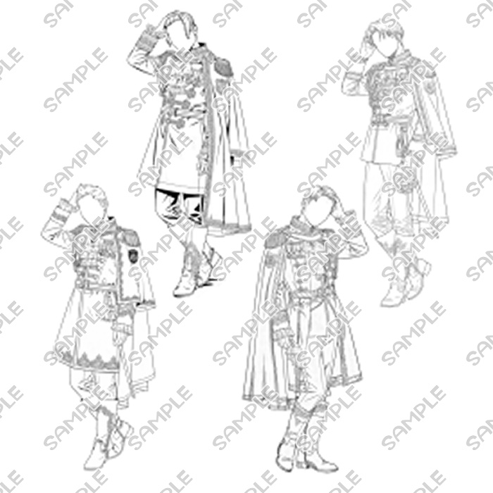 【トレスOK】洋服素材/歴史的衣装軍服編