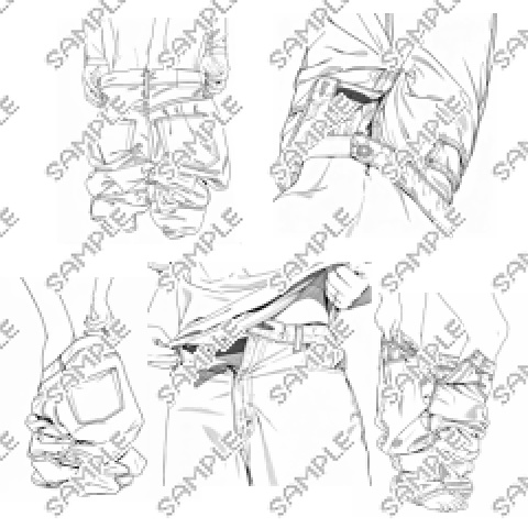 【トレスOK】ズボンを脱ぐ・履くポーズ集