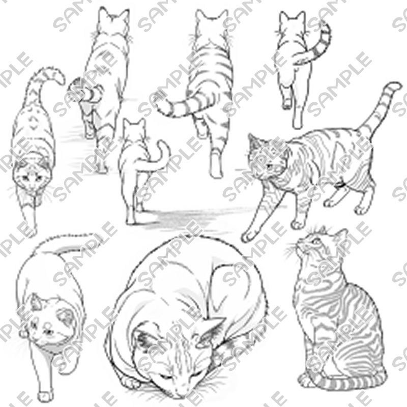 【トレスOK】ねこちゃん素材集